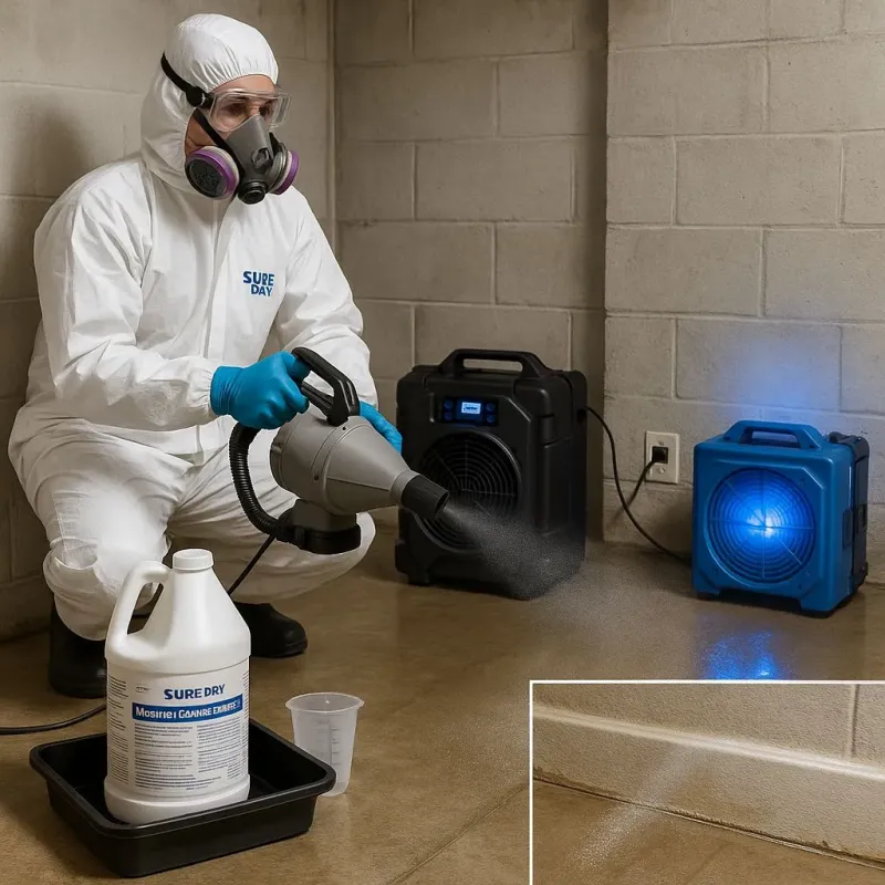 Sanitization and Odor Removal process in Chinle, AZ